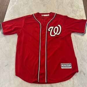Majestic Bryce Harper jersey, Washington Nationals. Size L